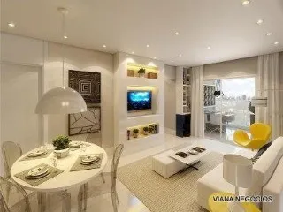 Imagem Apartamento à venda ou locação em Santo André-SP, bairro Campestre: 2 quartos, 1 suíte, 2 banheiros, 2 vagas - Condomínio Happiness Patriani Campestre