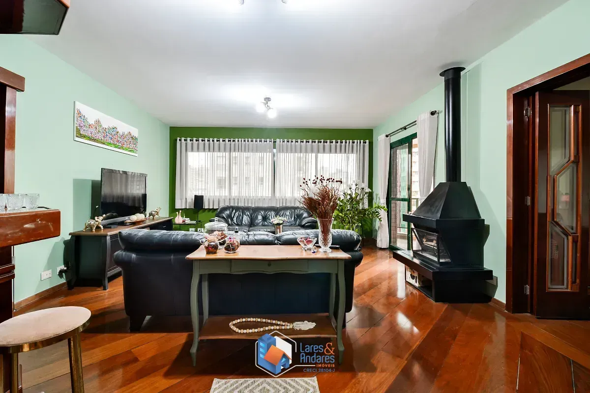 Imagem Apartamento para venda em Moema com 4 quartos, sendo 3 suítes, 222m²