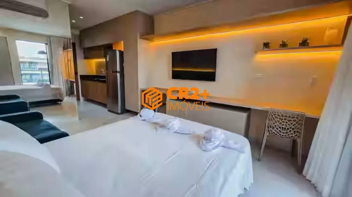 Imagem Vendo Flat em Muro Alto Porteira fechada, Padrão Pernambuco Construtora