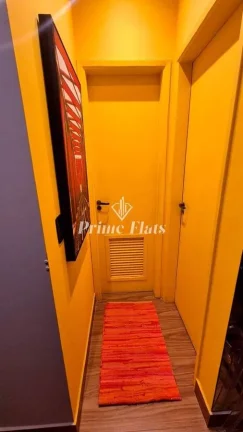 Imagem Flat disponível para venda no Condomínio Moema Top Life, com 33m², 1 dormitório e 1 vaga de garagem