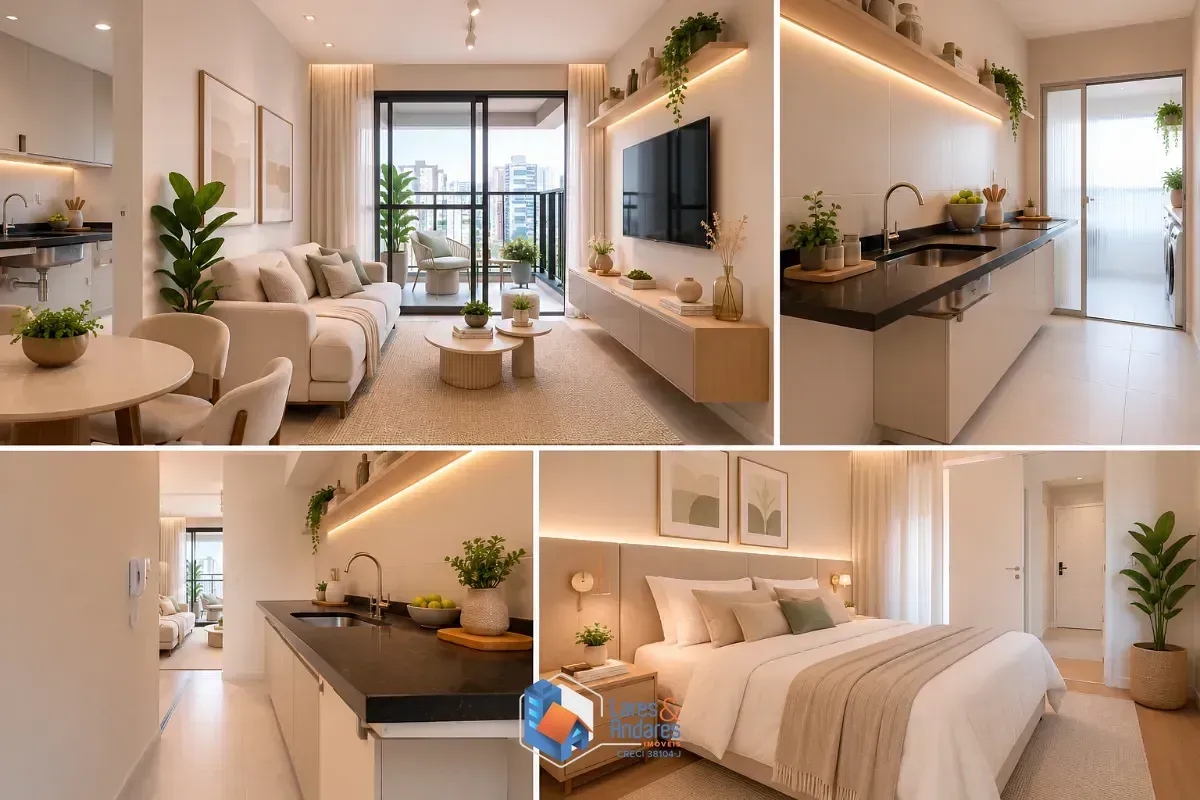 Imagem Apartamento para venda em Vila Clementino com 1 quarto, sendo 1 suíte, 50m²