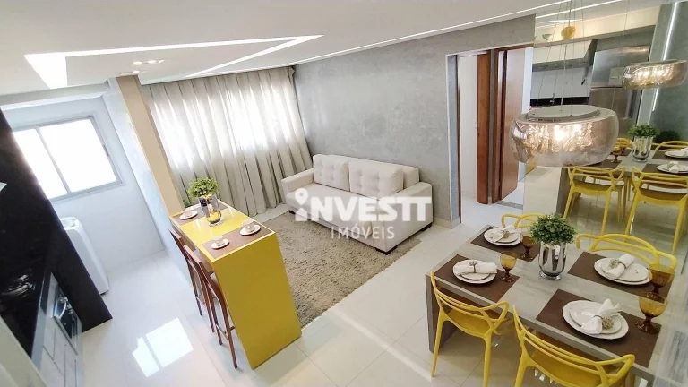 Imagem Apartamento com 3 dormitórios à venda, 74 m² por R$ 541.000,00 - Vila Rosa - Goiânia/GO