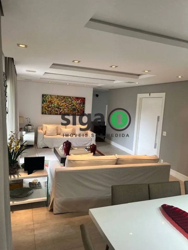 Imagem Apto à Venda com 200m², 3 suites, 4 vagas, mobiliado, no Panamby