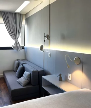 Imagem Apartamento à venda na Vila Olímpia com 1 quarto, 1 banheiro, 1 vaga.