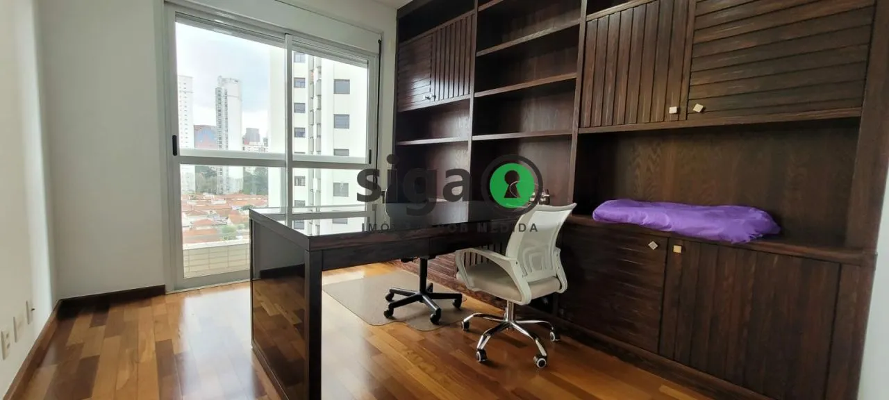 Imagem 238m² com varanda gourmet, 4 suítes e vista livre