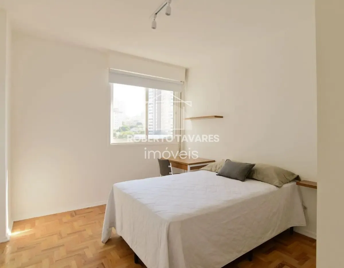 Imagem Apartamento Mobiliado de 110m² de área útil na Vila Mariana, com 4 Dormitórios, 2 Suítes - Próximo a estação metrô Ana Rosa
