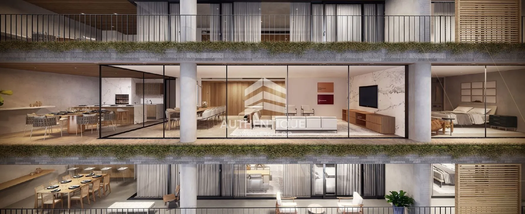 Imagem Varanda Cidade Jardim - Apartamento à venda no bairro Cidade Jardim - São Paulo/SP, Zona Sul