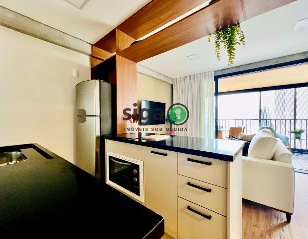 Imagem Apartamento Studio na Vila Nova Conceição com 1 quarto