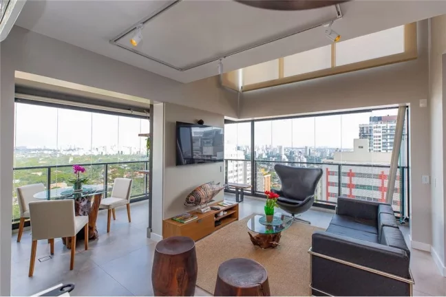 Imagem Apartamento Mobiliado à Venda Em Pinheiros - Duplex Com 1 Suíte e 1 Vaga