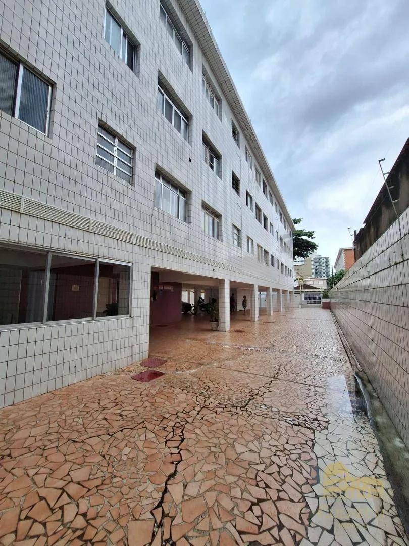 Imagem Apartamento com 1 dormitório para alugar, 42 m² por R$ 2.200,00/mês - Vila Guilhermina - Praia Grande/SP