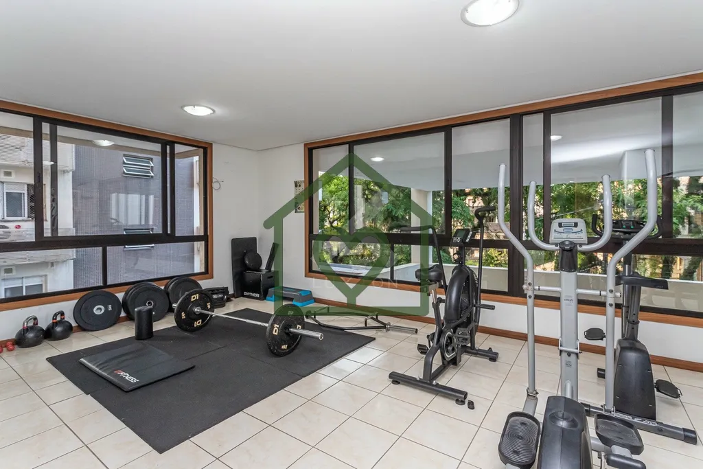 Imagem Apartamento mobiliado e decorado para alugar no bairro Mont Serrat, próximo ao Parcão. Com 45m2, c...