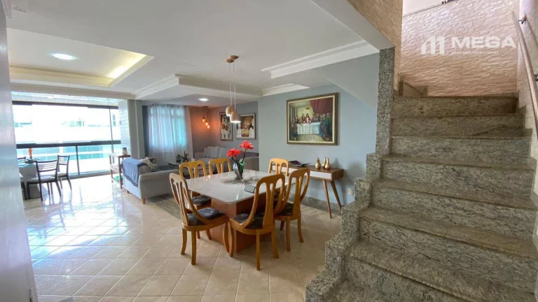Imagem Cobertura Duplex com 3 dormitórios à venda, 255 m² por R$ 1.750.000 - Praia do Morro - Guarapari/ES