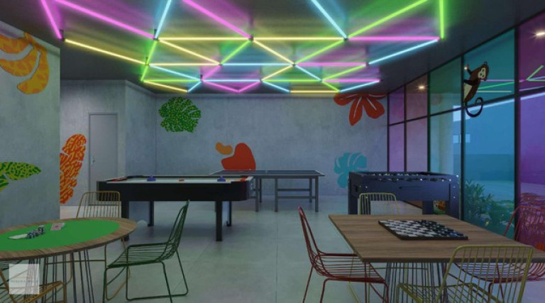 Flat com 1 Quarto à Venda,  em Praia de Muro Alto - Ipojuca