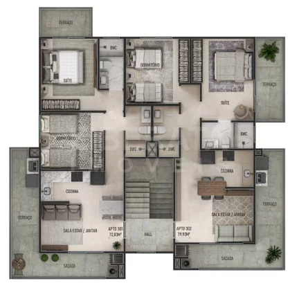 Imagem Treviso Residence no Centro, Navegantes, SC