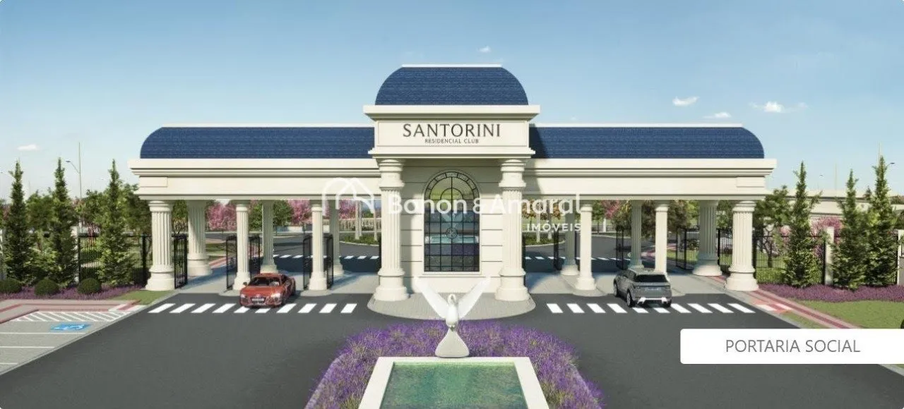 Imagem Terreno à venda com 366 m² no Condomínio Santorini, Parque Brasil 500, Paulínia