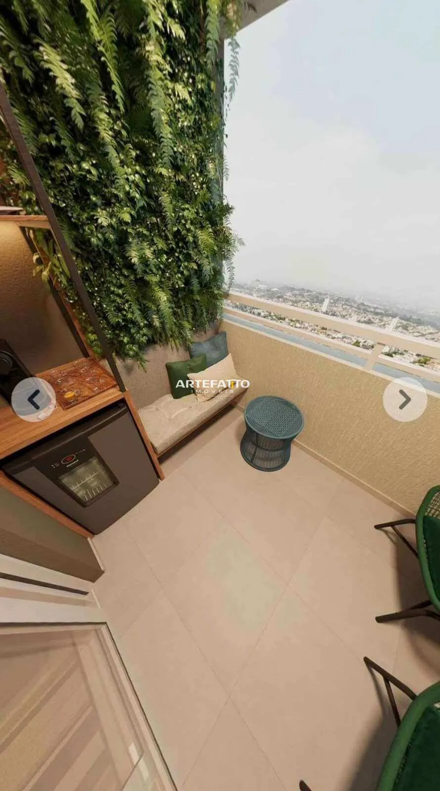 Imagem Apartamento à venda em Franca, Jardim Samello Woods, com 2 quartos, 59m2