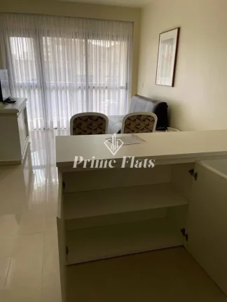 Imagem Flat disponível para locação no The Plazza Residence Flat no Jardim Paulista, com 42m², 1 dormitório e 1 vaga