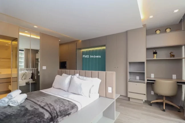 Imagem Apartamento à venda ou locação em Cerqueira César, em São Paulo-SP: 1 quarto, 1 sala, 1 banheiro, 31m² de área.
