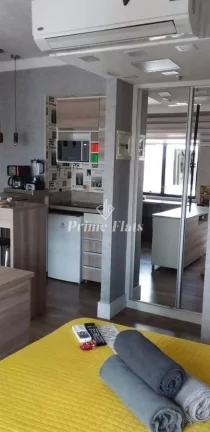 Imagem Flat disponível para locação no Slaviero Guarulhos, com 28m², 1 dormitório e 1 vaga