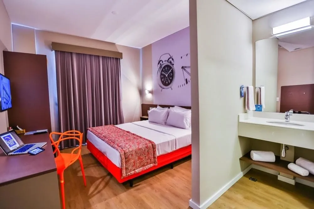 Imagem Apartamento à venda 1 Quarto, 1 Suite, 1 Vaga, 18.02M², Socorro, Pindamonhangaba - SP | SLEEP INN PINDA
