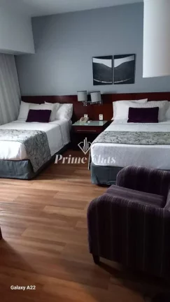 Imagem Flat disponível para venda no Wyndham Berrini, com 29m², 1 dormitório e 1 vaga