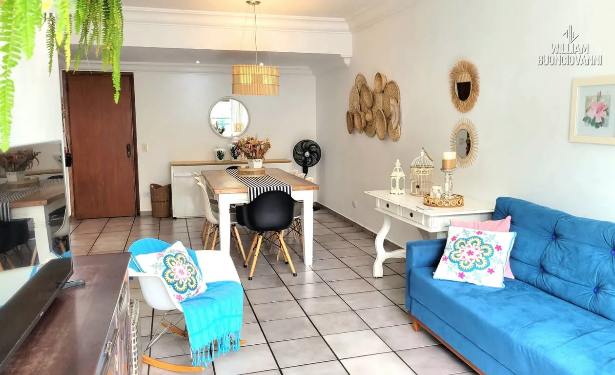 Imagem Apartamento no Guarujá, com 2 quartos, sendo 1 suíte, 100m², e com vista livre!