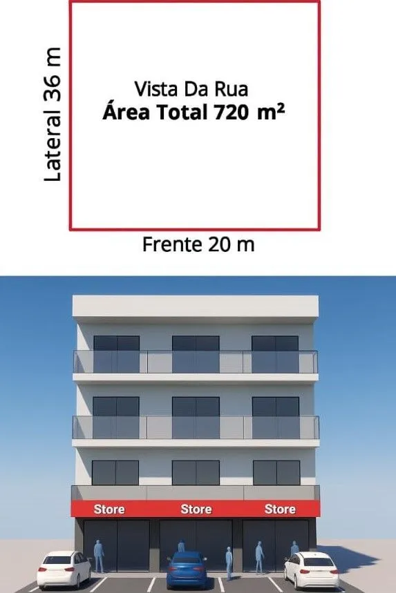 Imagem Terreno comercial com 720m2 à venda, bairro Lomba do Pinheiro, Porto Alegre, RS