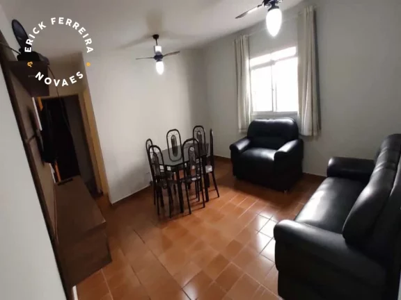Imagem Apartamento 2 Quartos Sendo 01 Suíte Mobiliado Cozinha, Área de Serviço Dependência completa de empregado banheiros Ampla sala Vaga de Garagem