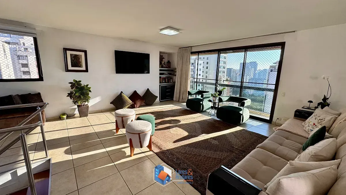 Imagem Cobertura para venda em Campo Belo com 5 quartos, sendo 4 suítes, 447m²