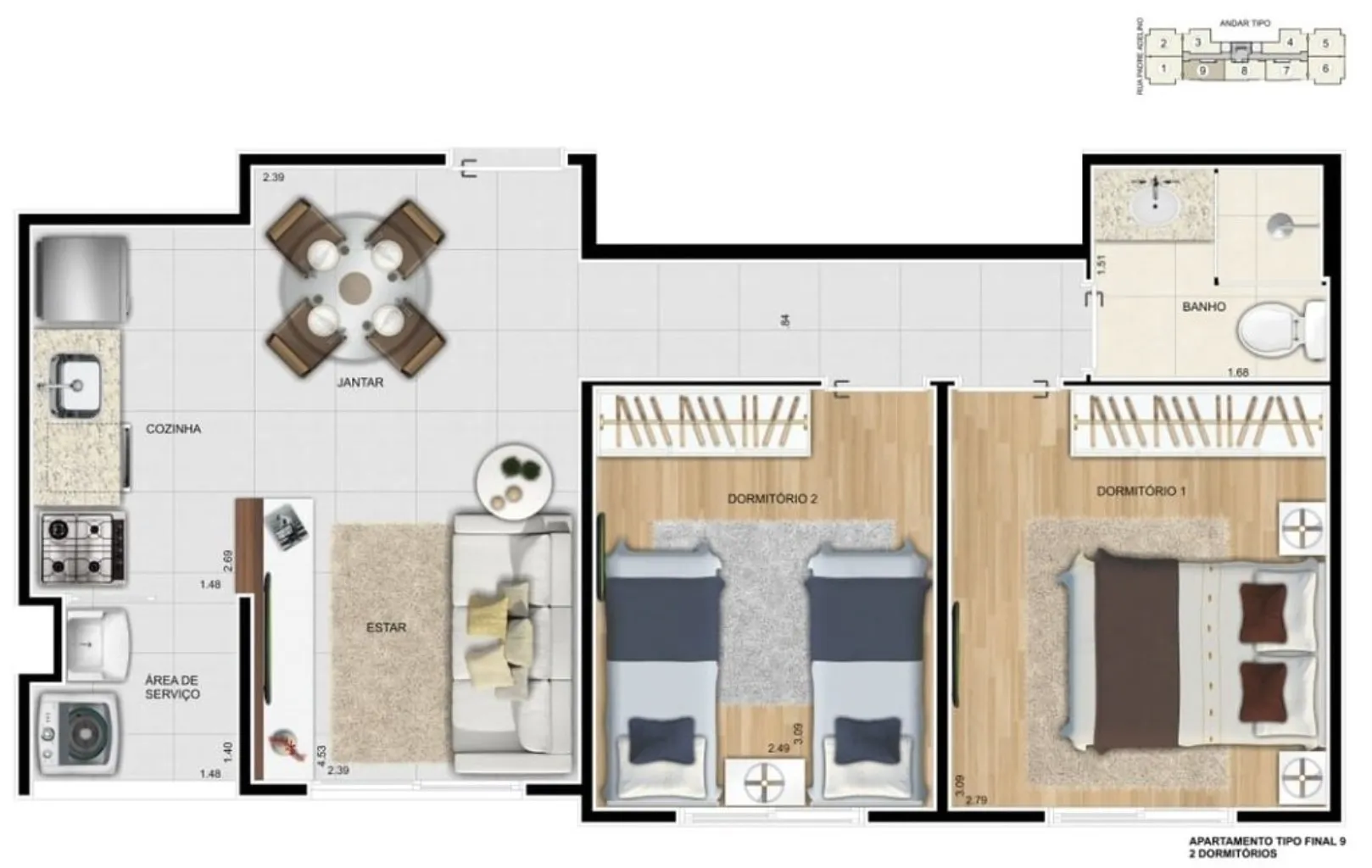Imagem Condomínio Real Belém, apartamento com 2 quartos a venda em Belém São Paulo SP