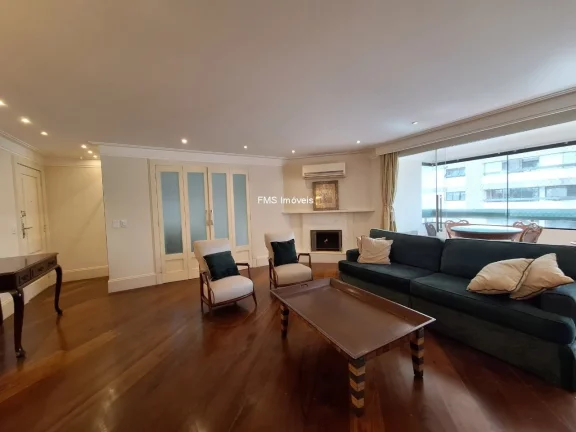 Imagem Apartamento para locação em Moema, com 4 suítes, 1 sala, 4 banheiros, 2 vagas, 147m²!