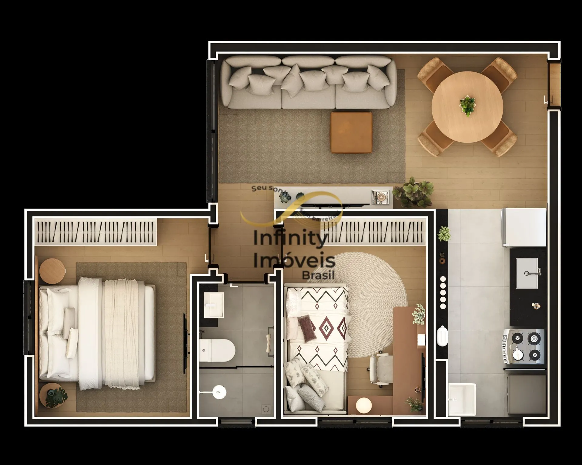 Imagem DEL IARA - Apartamento à venda no bairro Brasil Industrial (Barreiro) - Belo Horizonte/MG