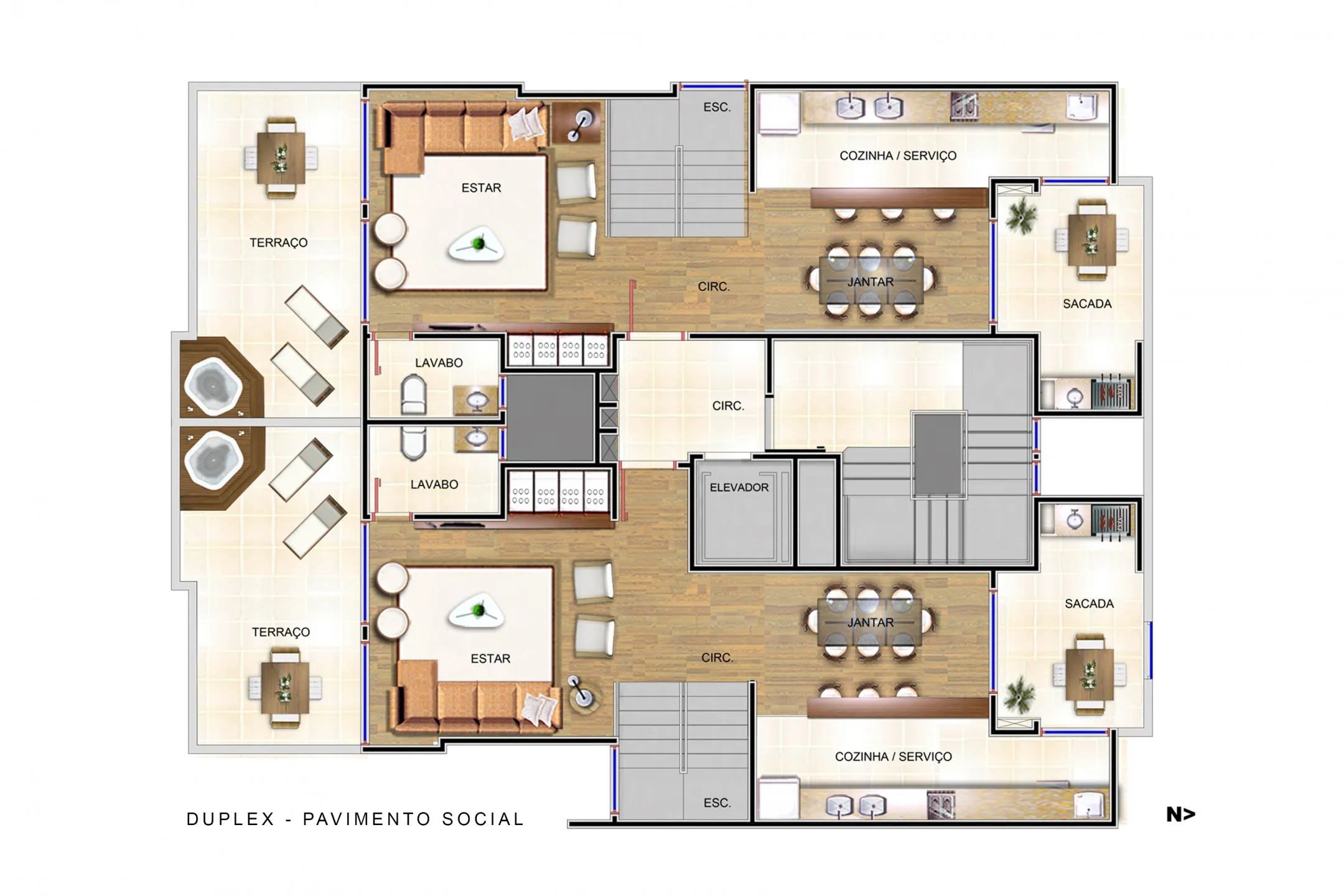 Imagem Apartamento à venda em Caxias do Sul, Sanvitto, com 2 quartos, 86.7m2