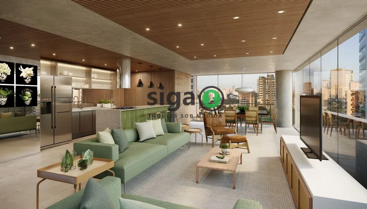 Imagem APARTAMENTO A VENDA NA CHÁCARA KLABIN 154m² 3 SUÍTES 2 VAGAS HALL PRIVATIVO