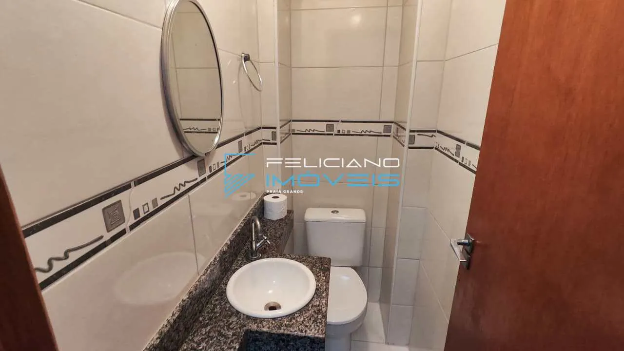 Imagem Apartamento com 3 quartos, Aviação, Praia Grande - R$ 850 mil, Cod: 7110