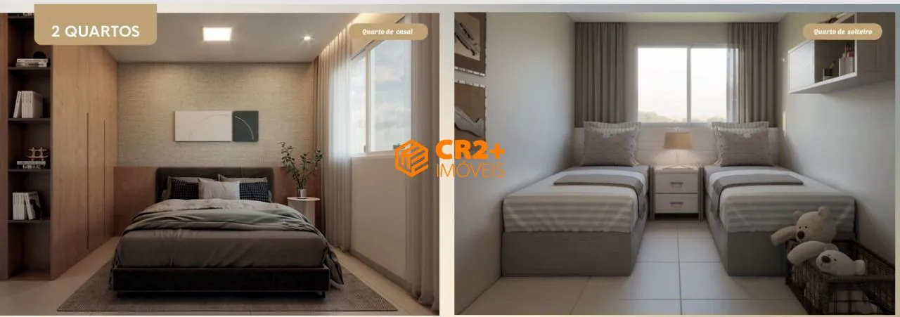 Imagem Vendo apartamento com 2 quartos, 1 banheiro, 48m2 em Nossa Senhora Do Ó - Paulis