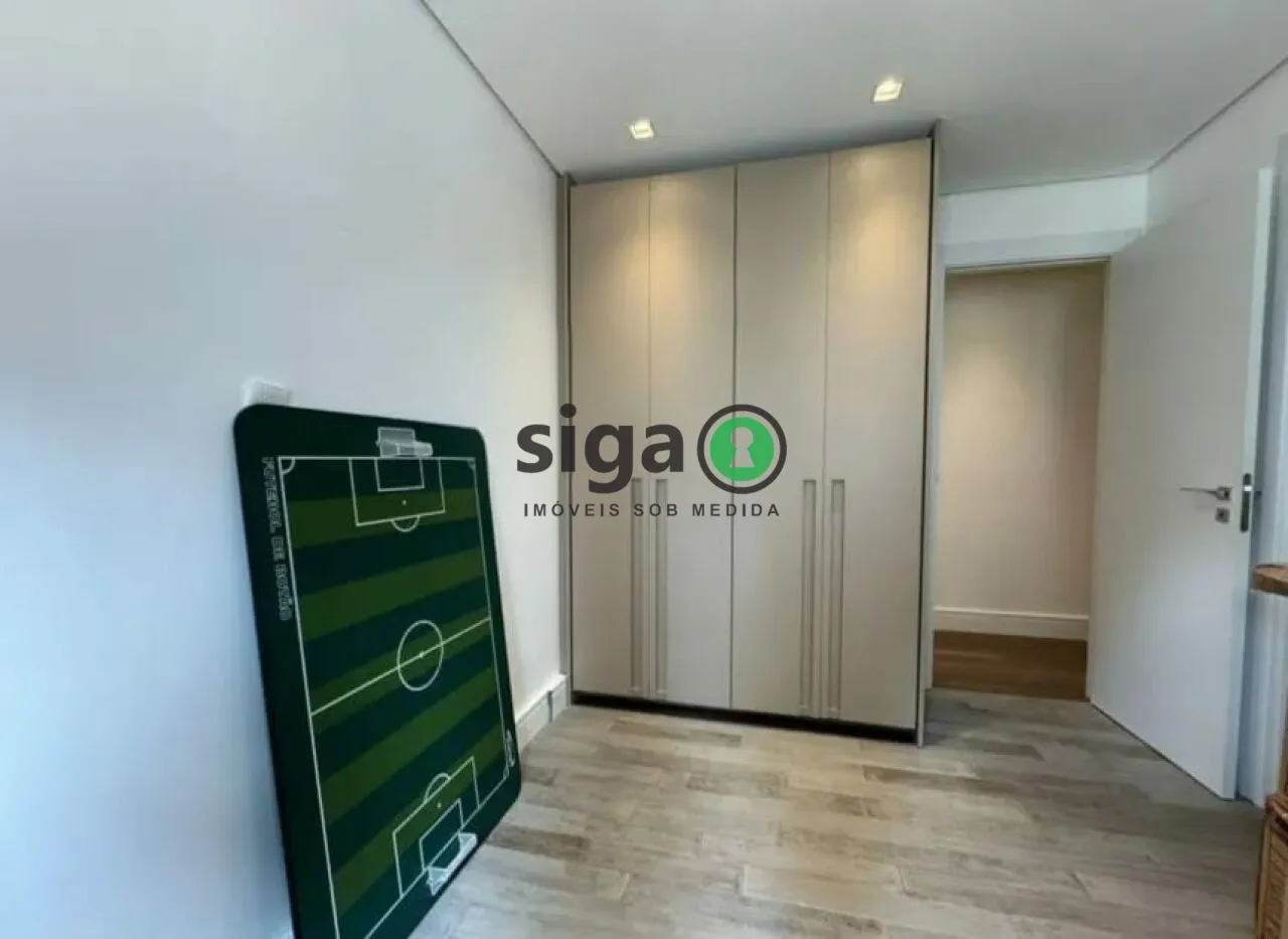 Imagem Apartamento à venda no Brooklin - 157 m² | 3 suítes | Varanda gourmet | Alto padrão