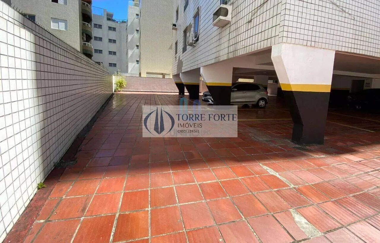 Imagem Apartamento com 1 dormitorio 1 vaga de garagem na Guilhermina Praia Grande