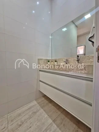 Imagem Casa térrea à venda em condomínio em Paulínia, com projeto moderno, pé-direito duplo na área s...