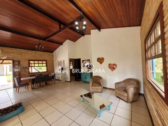 Imagem Casa com 4 dormitórios à venda, 250 m² por R$ 890.000,00 - Condomínio Fazenda Solar - Igarapé/MG