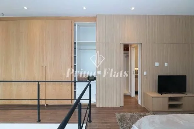 Imagem Flat disponível para venda no FL Residence na Vila Olímpia, com 100m², 1 dormitório e 2 vagas