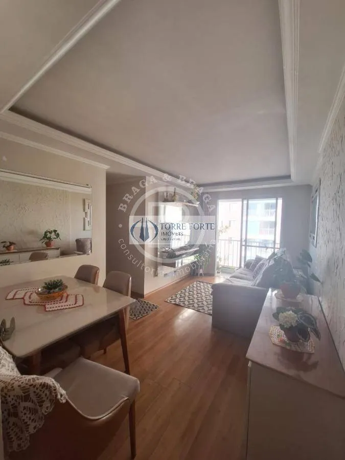 Imagem Excelente apartamento com 62 m² 3 dormitórios 2 banheiros 1 vaga de garagem