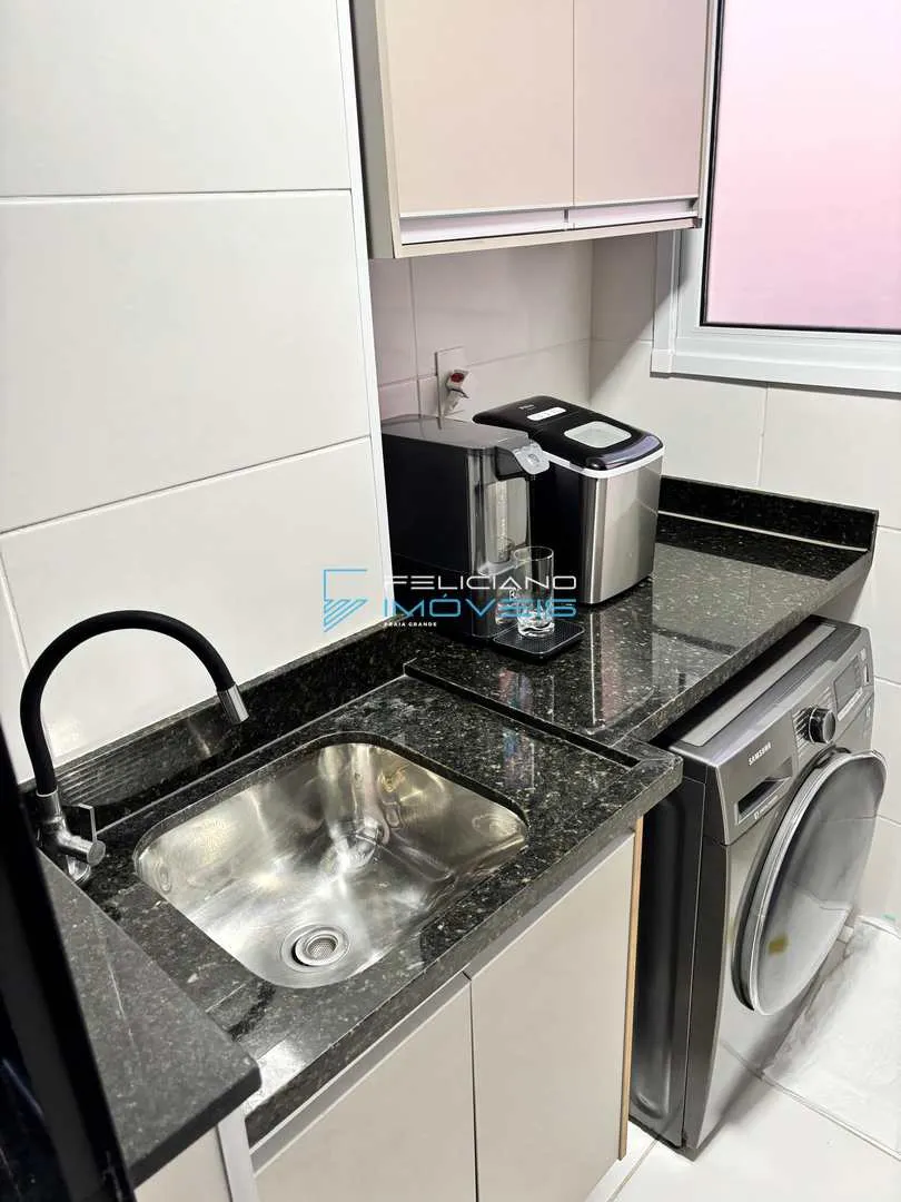 Imagem Apartamento com 2 quartos, Caiçara, Praia Grande - R$ 795 mil, Cod: 5947