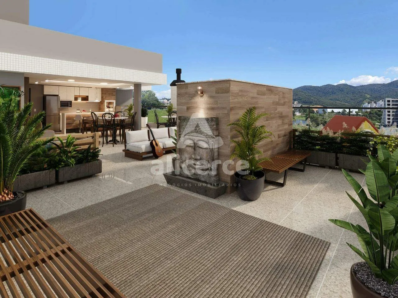 Imagem Apartamento em construção na Pedra Branca - Palhoça - SC