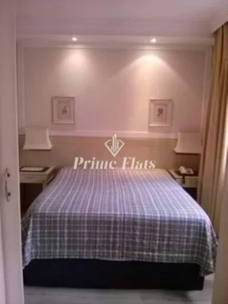 Imagem Flat disponível para venda no The World Hotels na Vila Olímpia com 30m², 1 dormitório e 1 vaga de garagem