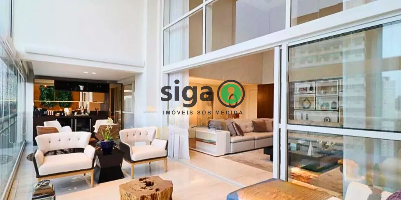 Imagem Apartamento à venda, em Condominio com lazer completo com 238m² e 4 dormitórios na Vila Andrade