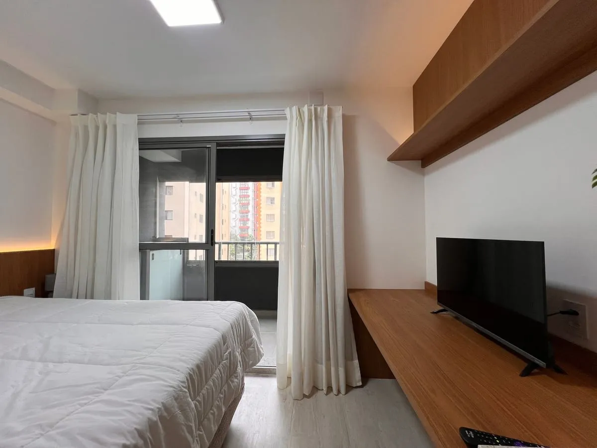 Foto do imóvel Apartamento com 1 Quarto para alugar, 24m² - Vila Santa Catarina em Rua MD Emilie Villeneuve, 386 - Vila Santa Catarina, São Paulo - SP