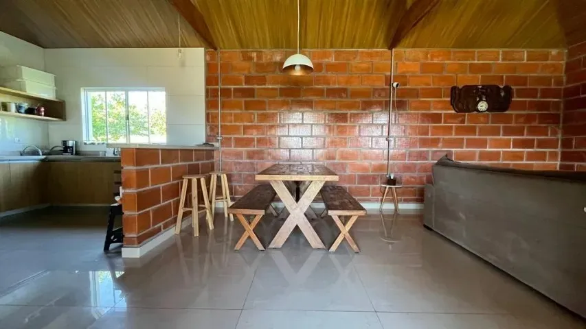 Imagem Casa de Campo com Piscina em Araçoiaba da Serra - Loteamento Fechado