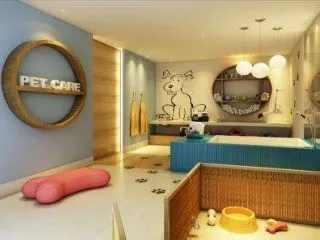 Imagem Apartamento para locação: 3 quartos, 2 suítes, 3 banheiros, 2 vagas no Centro de São Bernardo do Campo-SP (106m²) - Condomínio Auge Home Resort.