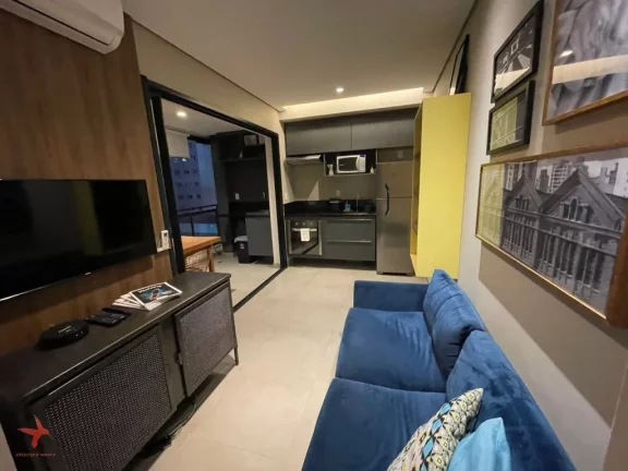 Imagem Apartamento de 1 quarto em Pinheiros: Venda ou Locação! 1 suíte, sala, banheiro, garagem e 32m² - São Paulo-SP.